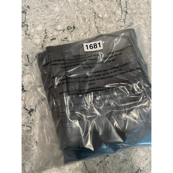 Fire Los Angeles Junior's Skinny Jeans Black Wash Zipper Pockets & Ankles 5 JL - Picture 12 of 12